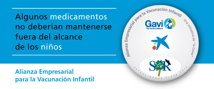 Insignia alianza empresarial para la vacunación infantil